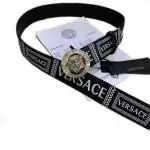 ceinture versace homme cuir medusa printed leather logo Ceinture 2901